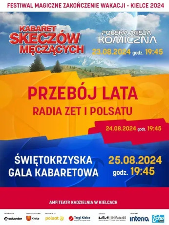 Kielce Wydarzenie Festiwal Przebój Lata Radia Zet i Polsatu - Kielce 2024 - rejestracja POLSAT