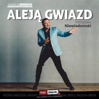 Kielce Wydarzenie Koncert Mirosław Niewiadomski "Aleją Gwiazd"