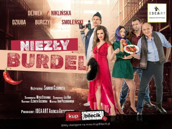 Końskie Wydarzenie Spektakl "Niezły Burdel" - komedia, w której śmiech miesza się z refleksją, a każdy widz znajdzie tu kawałek.