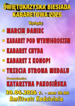 Kielce Wydarzenie Kabaret Świętokrzyska Biesiada Kabaretowa 2026