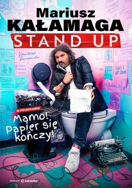 Kielce Wydarzenie Stand-up Mariusz Kałamaga - Mamo! Papier się kończy!