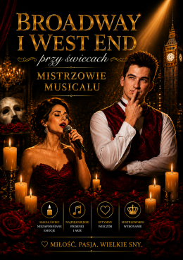 Kielce Wydarzenie Koncert Broadway i West End przy świecach - Mistrzowie Musicalu