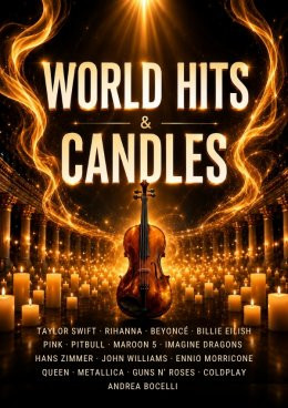 Kielce Wydarzenie Koncert World Hits & Candles