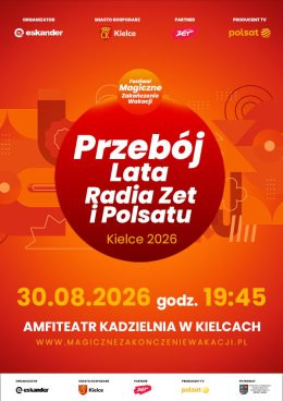 Kielce Wydarzenie Koncert Przebój Lata Radia ZET i Polsatu Kielce 2026 - rejestracja TV POLSAT