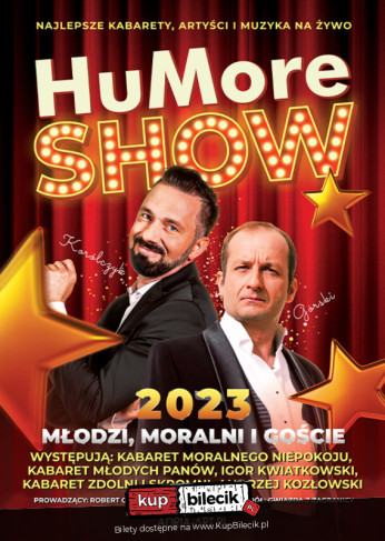 Kielce Wydarzenie Kabaret HuMore Show: "Młodzi, Moralni i goście"