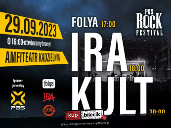 Kielce Wydarzenie Koncert Kult, Ira, Folya