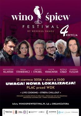 Kielce Wydarzenie Festiwal Wino i Śpiew Festiwal Kielce 2026
