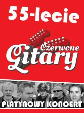 Czechowice-Dziedzice Wydarzenie Koncert CZERWONE GITARY 55 LECIE -PLATYNOWY KONCERT