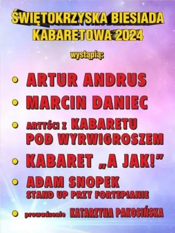 Kielce Wydarzenie Kabaret ŚWIĘTOKRZYSKA BIESIADA KABARETOWA 2024