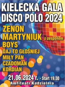 Kielce Wydarzenie Koncert Kielecka Gala Disco Polo 2024
